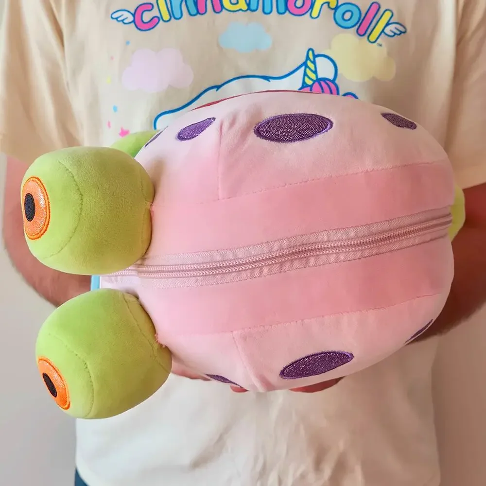Dolls Kill x SpongeBob Snailing Around Plush Backpack Gary the Snail Bag